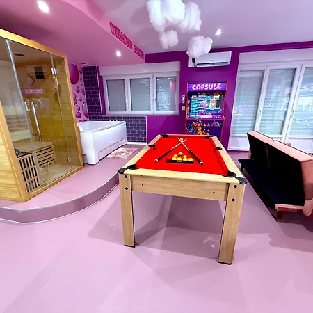 Lejlighed Capsule Bubble Jacuzzi Sauna Switch 2 *