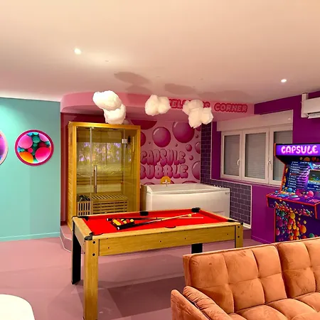 Capsule Bubble Jacuzzi Sauna Switch 2 *