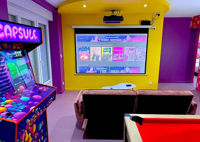 Capsule Bubble Jacuzzi Sauna Switch 2 Appartamento Maubeuge