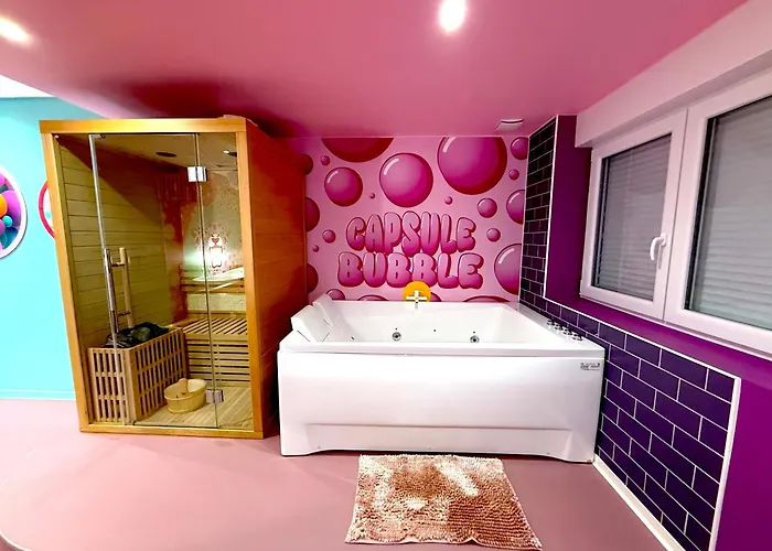 Capsule Bubble Jacuzzi Sauna Switch 2 Maubeuge