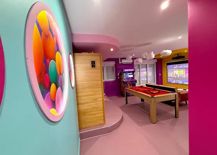 Capsule Bubble Jacuzzi Sauna Switch 2 Appartamento Maubeuge